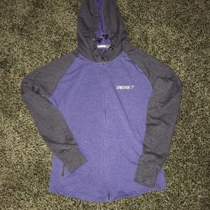 Gymshark zip up hoodie